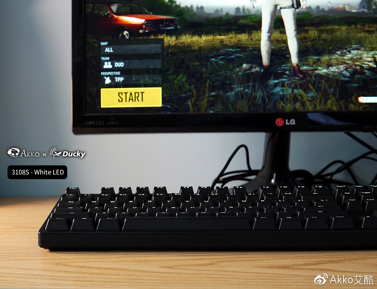 艾酷akko推出3108s白光版机械键盘 Mx红 银轴 售449元起 超能网