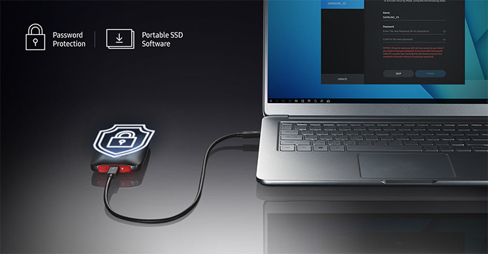 三星发布NVMe协议的X5移动SSD，你的USB接口将成为性能瓶颈