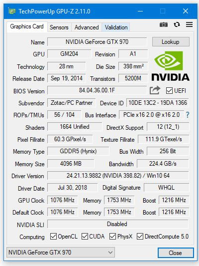 请注意GPU上的“A”，NVIDIA Turing有锁频版和解锁版