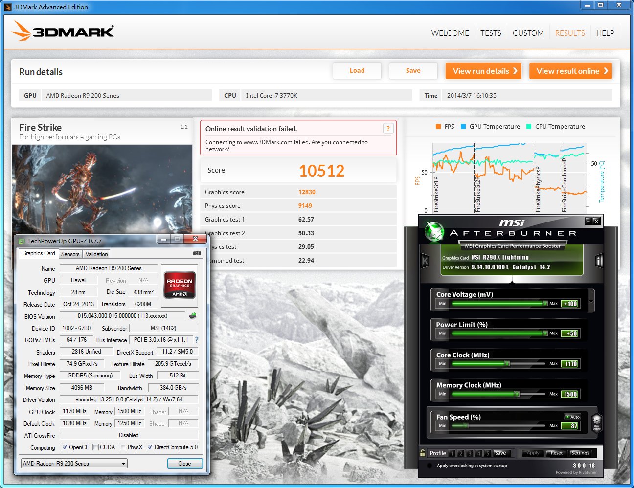1200mhz - r9 290x 1200mhz