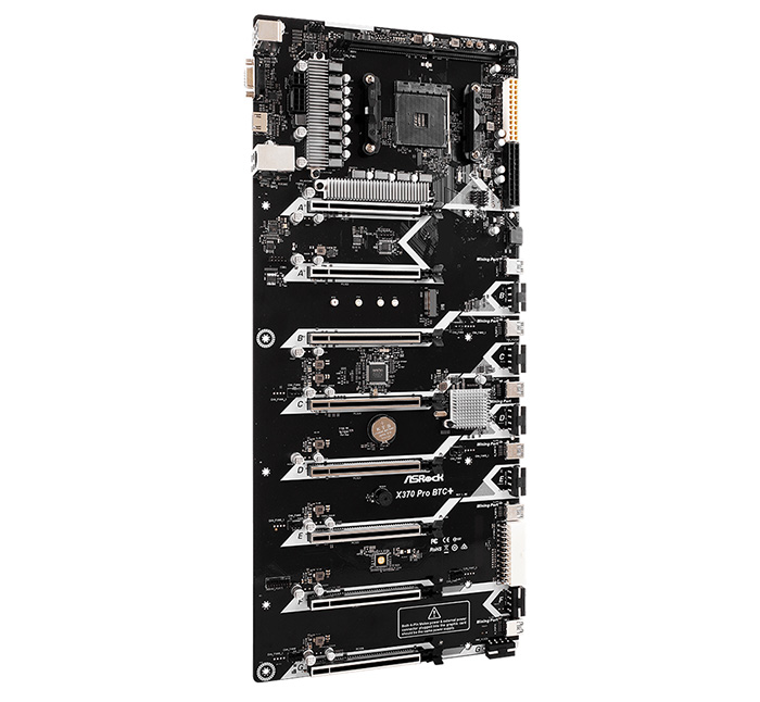 8102年矿卡都凉了华擎忽然推出x370probtc挖矿主板–超能网