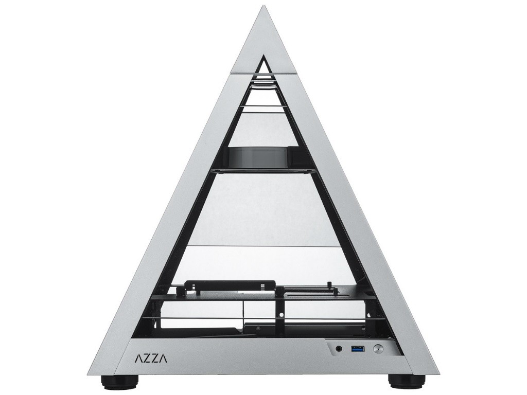 AZZA推出Pyramid Mini 806 ITX机箱，独特的金字塔造型- 超能网