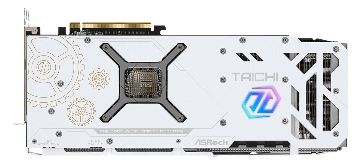 华擎Radeon RX 7900 XTX Taichi White上架：全白配色，售价9099元