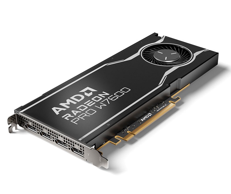 AMD发布Radeon Pro W7600/W7500：搭载Navi 33的单槽工作站显卡