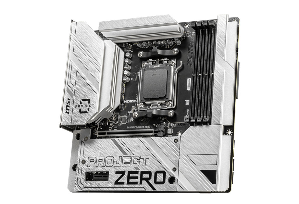 微星推出B650 Project Zero主板，所有接线口都隐藏在背面 – 超能网