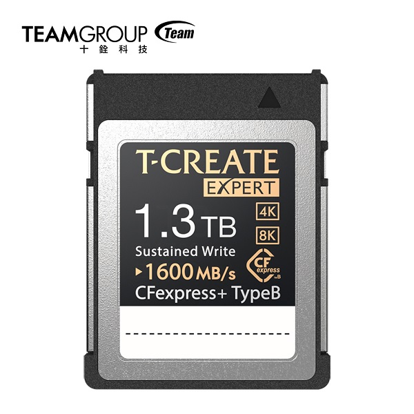 十铨推出新款T-CREATE系列CFexpress Type B存储卡：最大2TB，达1800MB/s – 超能网