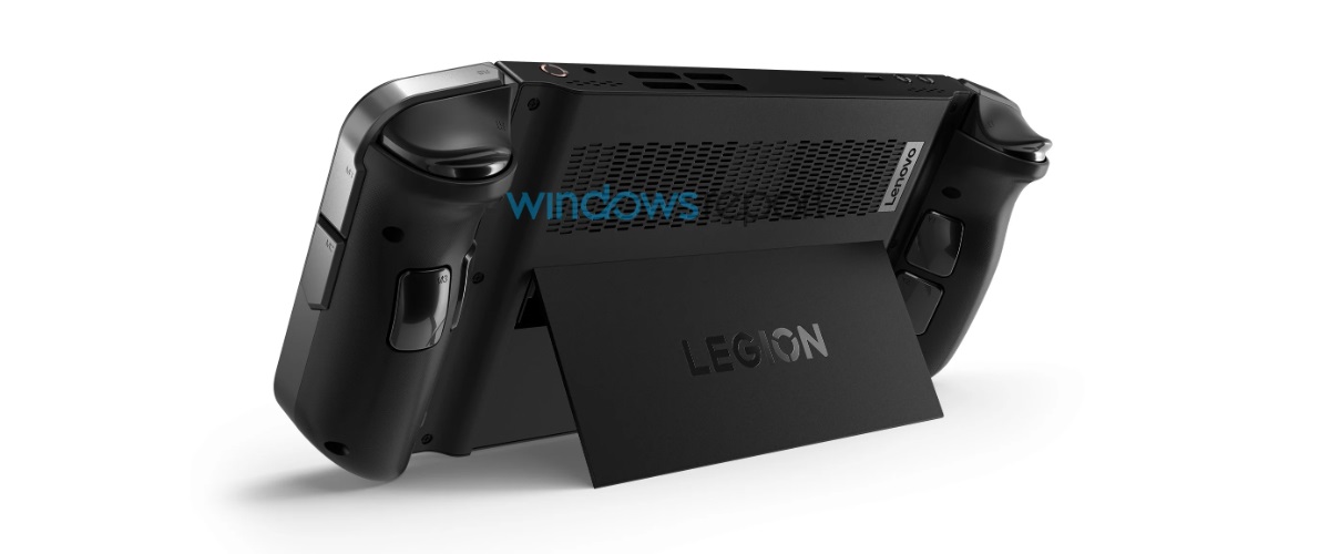 联想Legion Go掌机渲染图曝光：配备可拆卸手柄和后置触发键