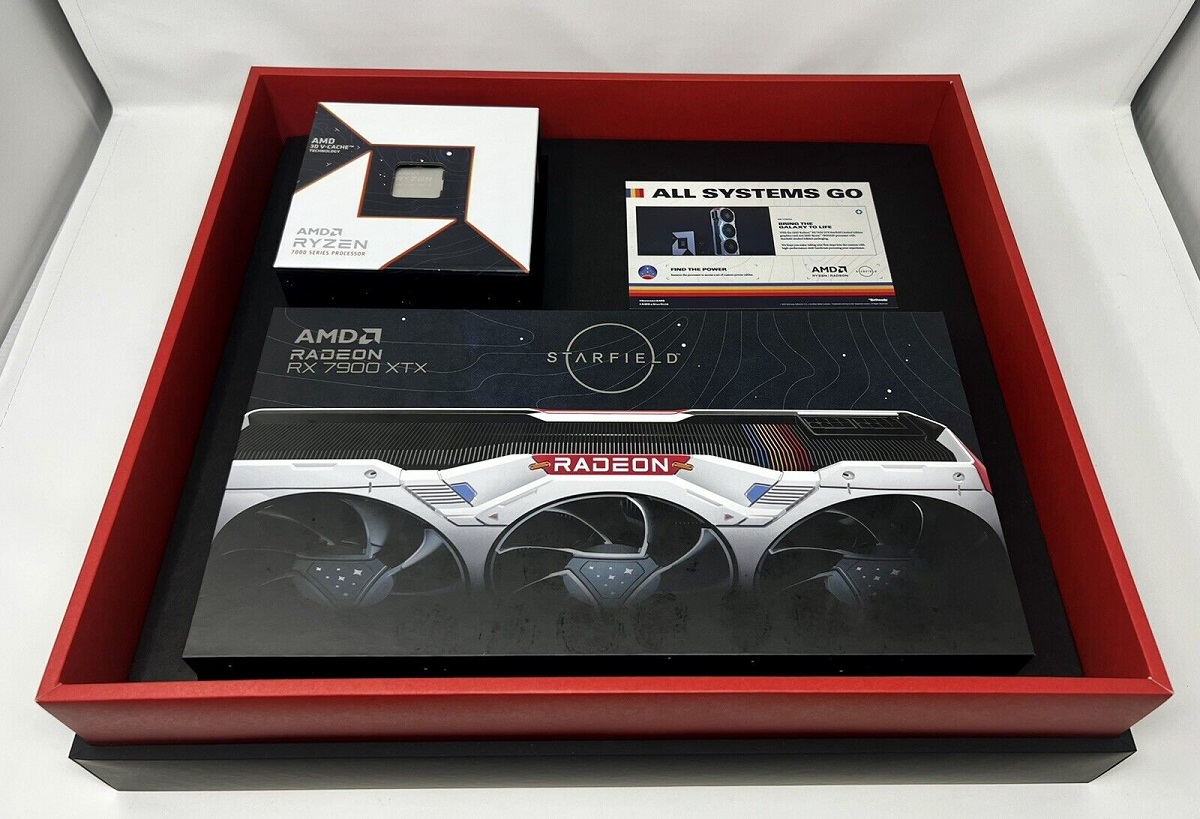 AMD星空限量版礼盒现身二手交易平台，卖家称拍卖所得将捐给慈善机构