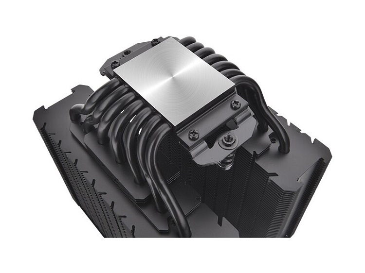 Thermaltake推出ToughAir 710 Black散热器：全黑配色，双140mm风扇