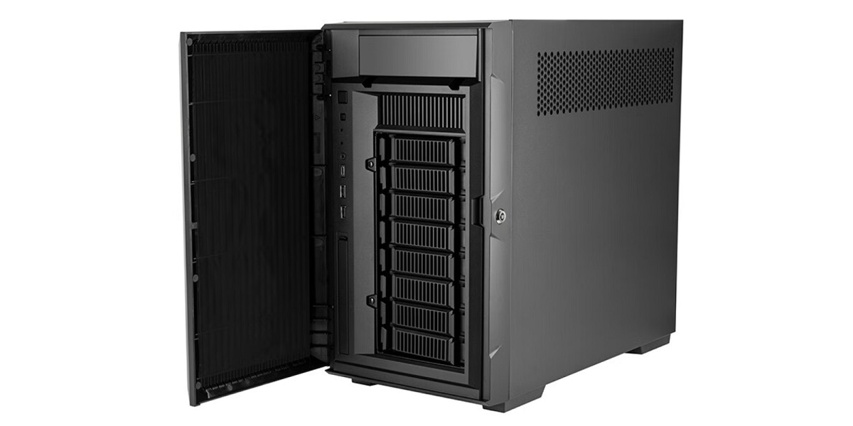 银欣推出CS382机箱：提供8个3.5英寸热拔插硬盘位，售价999元