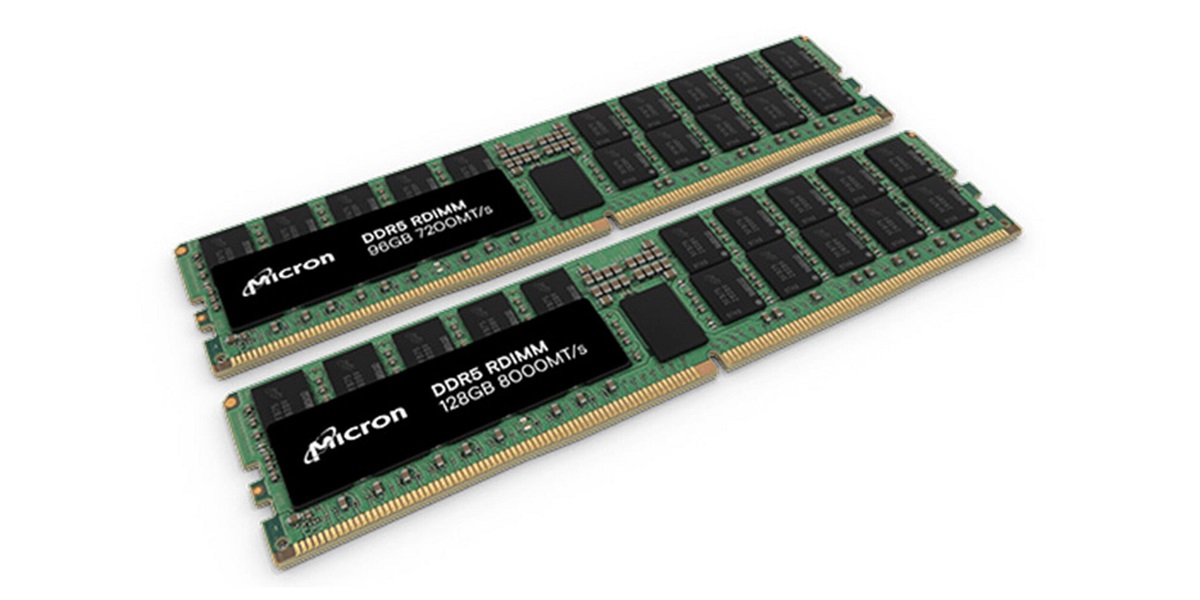 美光宣布為AI數據中心提供關鍵記憶體：32Gb DRAM打造的128GB DDR5 RDIMM