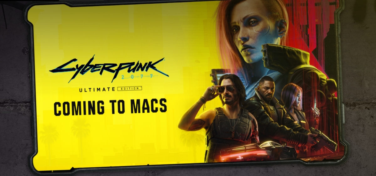 《赛博朋克2077》将于7月17日登陆Mac，将针对苹果平台优化