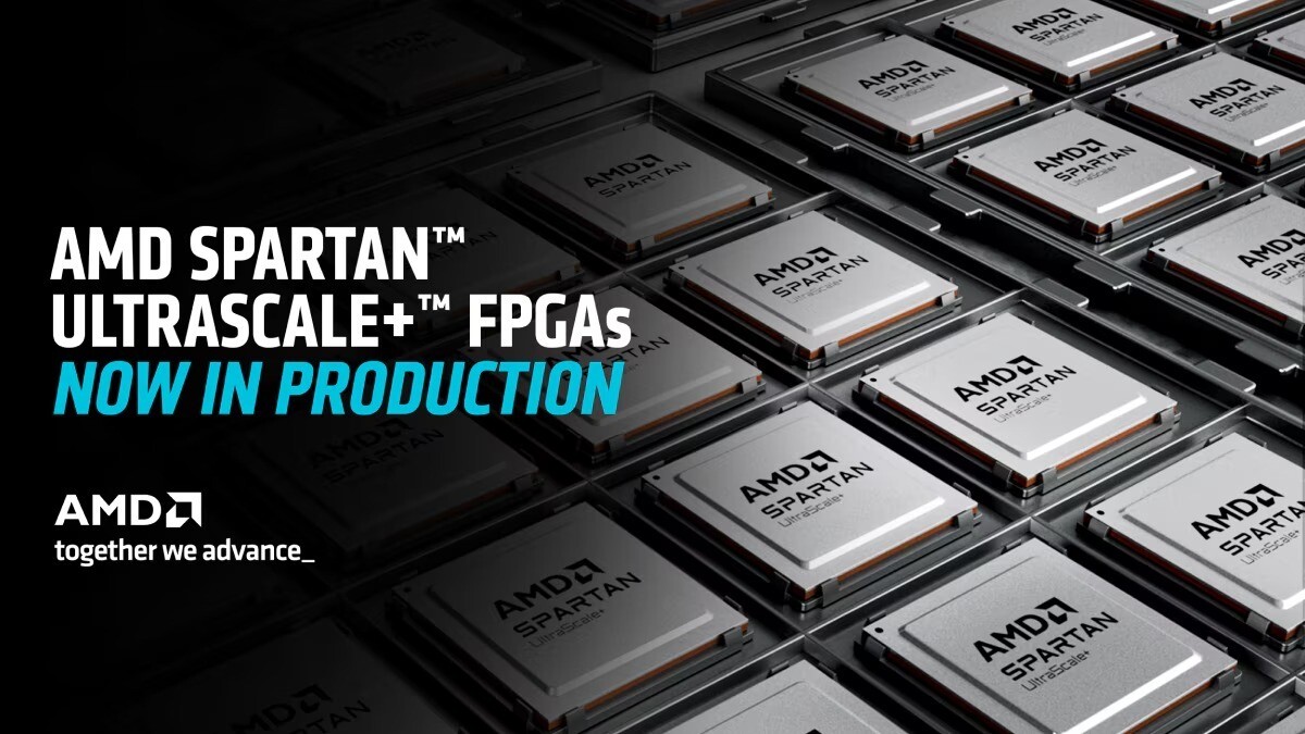 AMD Spartan UltraScale+系列FPGA开始批量出货：针对成本敏感型边缘应用