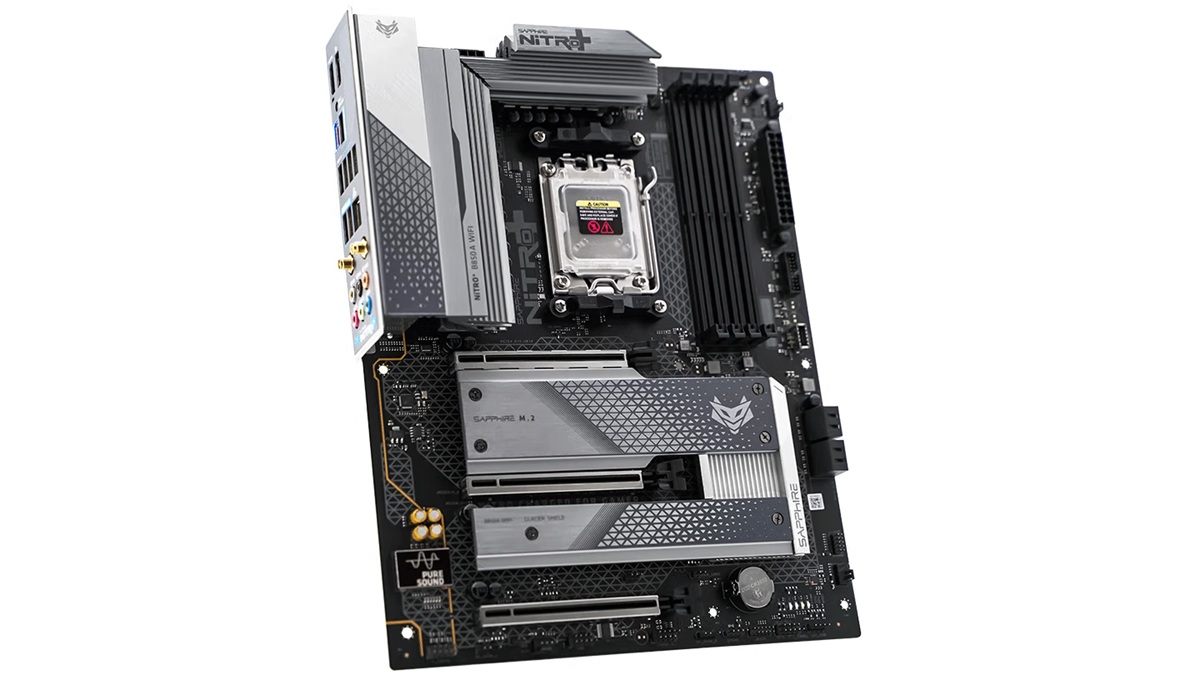 蓝宝石推出NiTRO+ 氮动 B850A WIFI主板：12+2+1相供电，售价1349元