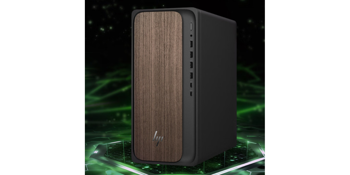 惠普星Desk台式机新增配置：Ultra 5-225+32G+1T，配木纹机箱，5399元