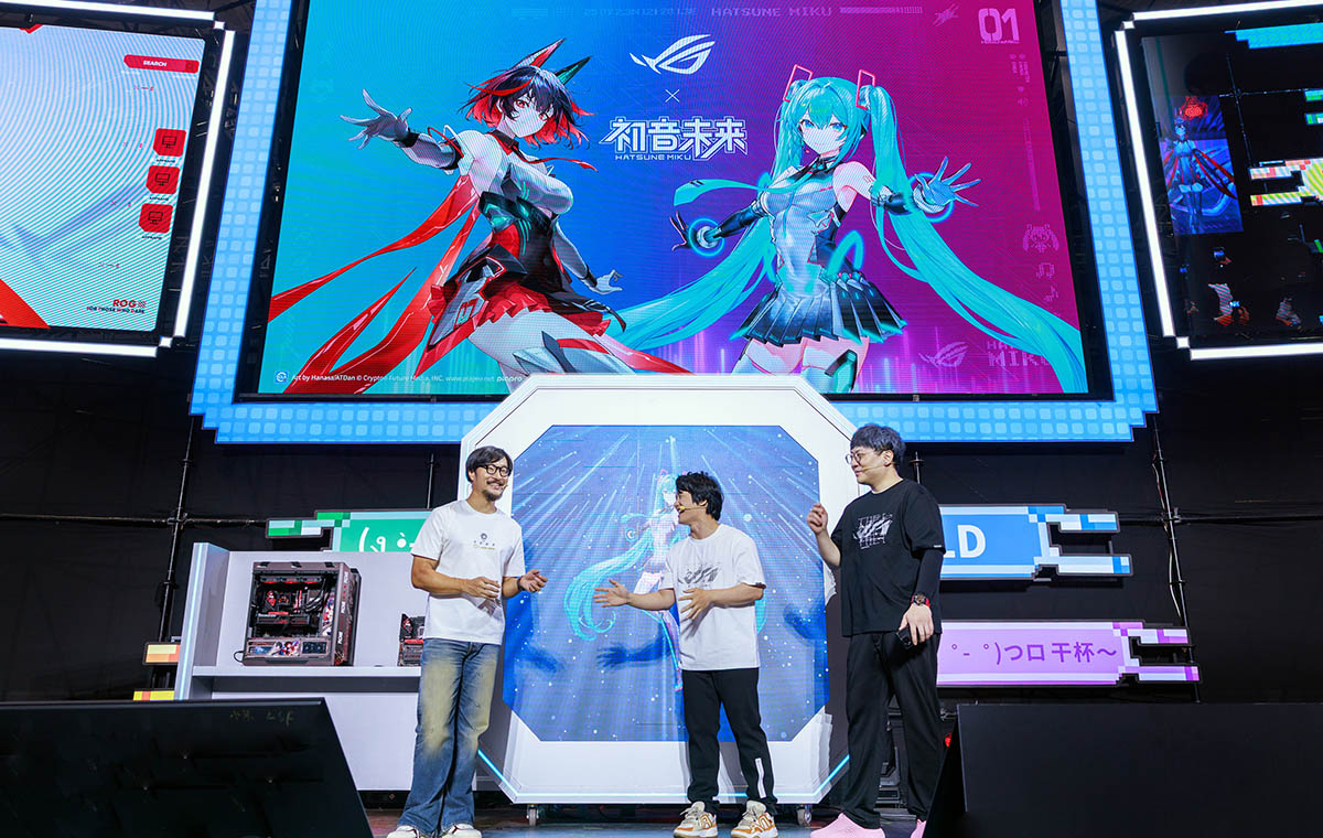 BW 2025：ROG带来初音未来联名全家桶，还有用5KG黄金打造的RTX 5090 D