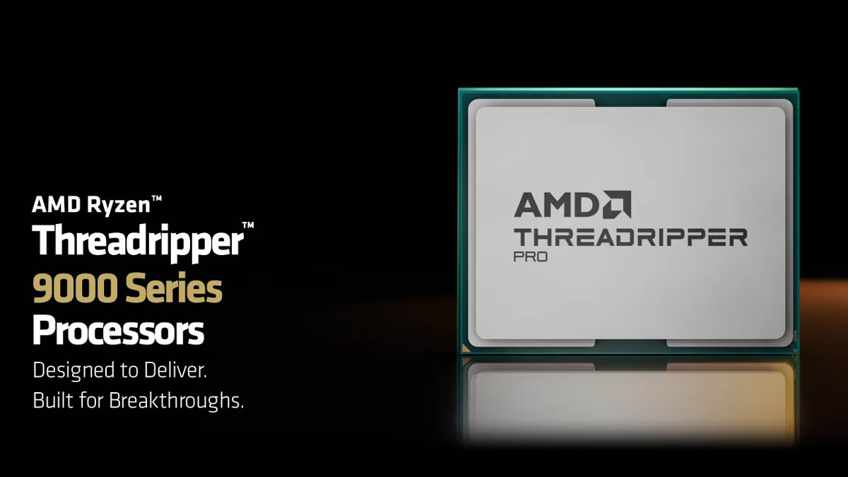 AMD推出锐龙Threadripper PRO 9000WX处理器，96核旗舰接近10万元