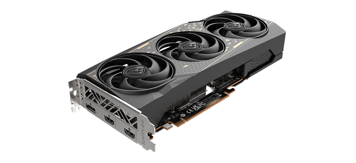蓝宝石黑钻RX 9060 XT 16G D6 OC显卡上市：钻石雕刻纹理外观，售价2899元