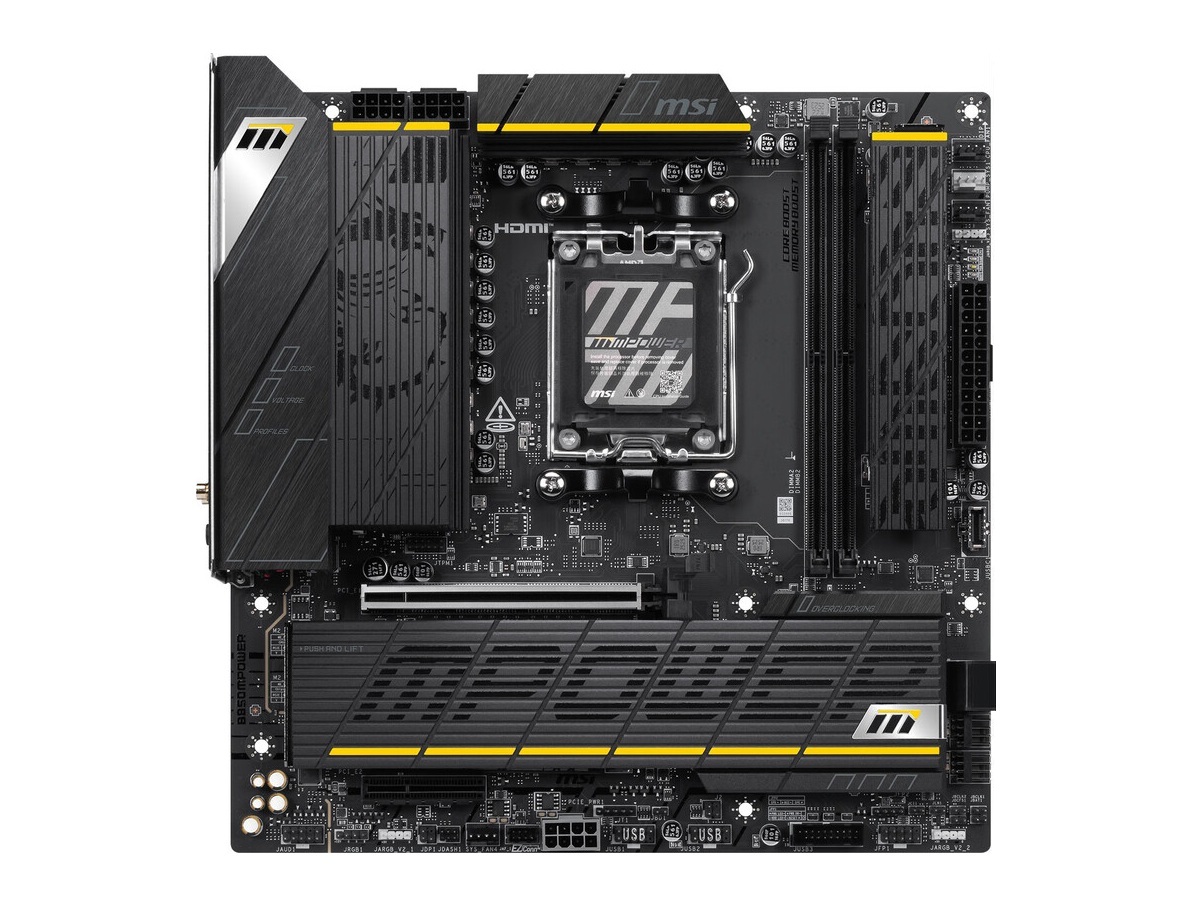 微星B850MPOWER主板上架：内置时钟发生器，挑战极致性能，首发价1549元