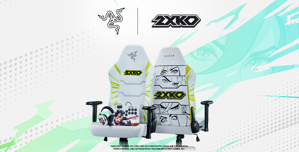雷蛇推出《2XKO》系列电竞产品，包含耳机、电竞椅以及格斗摇杆控制器