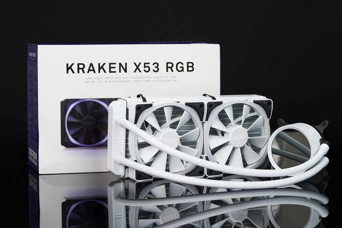 NZXT KRAKEN X53 RGB一体式水冷散热器评测：内外俱备的寒冰武士超能网